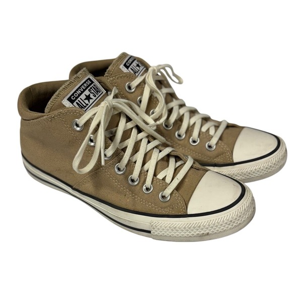 Converse Chuck Taylor All Star Malden Street Mid Taupe Brown Size 9 Women's - Picture 2 of 9